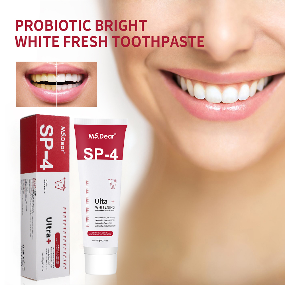 Teeth Whitening Enzymes - SP-4 Probiotic Whitening Toothpaste Brightening &