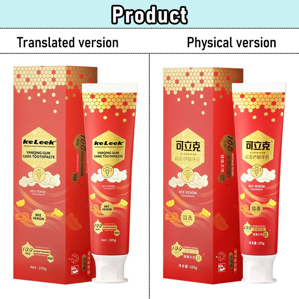 Teeth Whitening Effective - KeLeek Complete Care Toothpaste Mint Flavor
