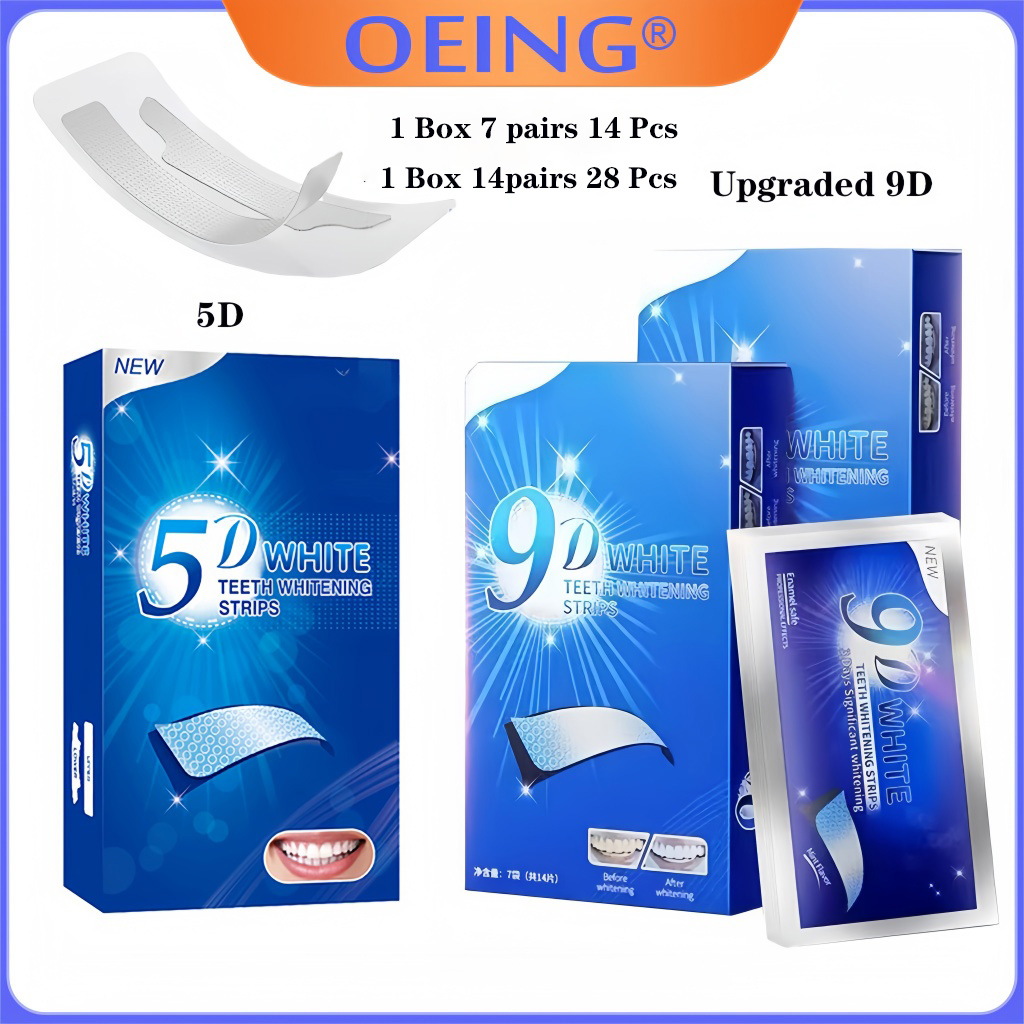 Teeth Whitening Effective - 9D 5D Teeth Whitening Strip 14/28