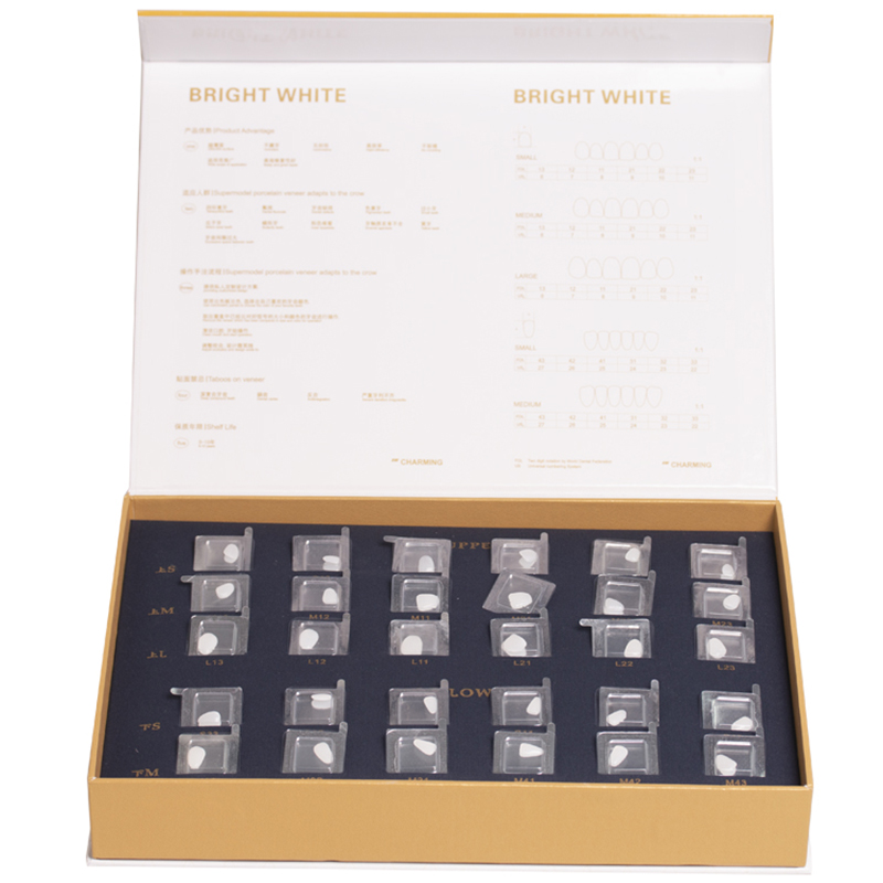 Teeth Whitening Veneers - Dental Composite Porcelain Veneers Resin Light