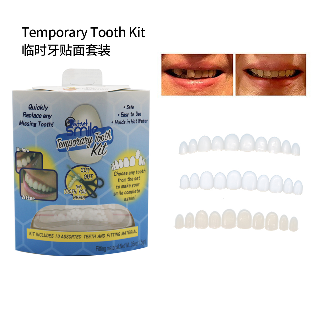 Teeth Whitening Veneers - Fake Teeth Denture Veneers Upper Lower