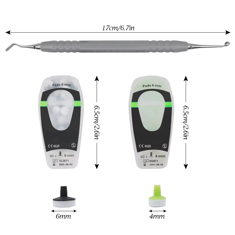 Teeth Whitening Vape - Dental Composite Kit with Foam Pad