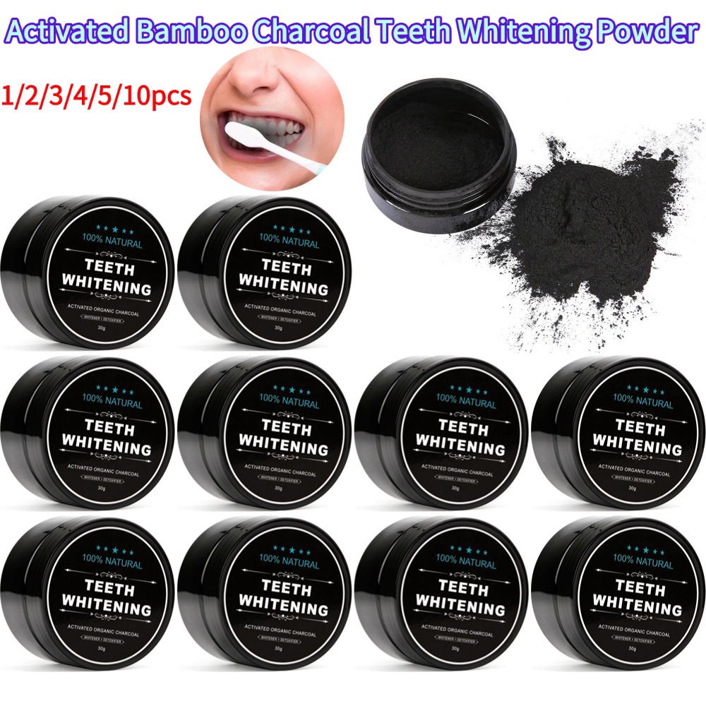 Teeth Whitening Activated Organic Charcoal - Teeth Whitening Powder Natural Organic Activated