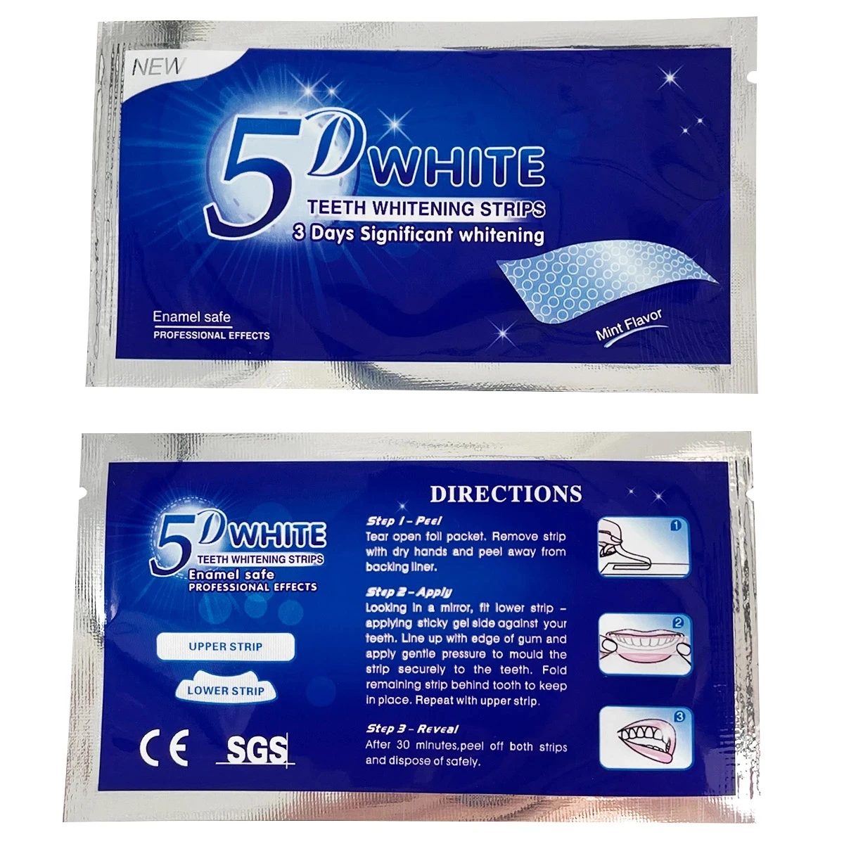 Teeth Whitening Effective - 1box/2box Whitener Strips Teeth Brightening Strips