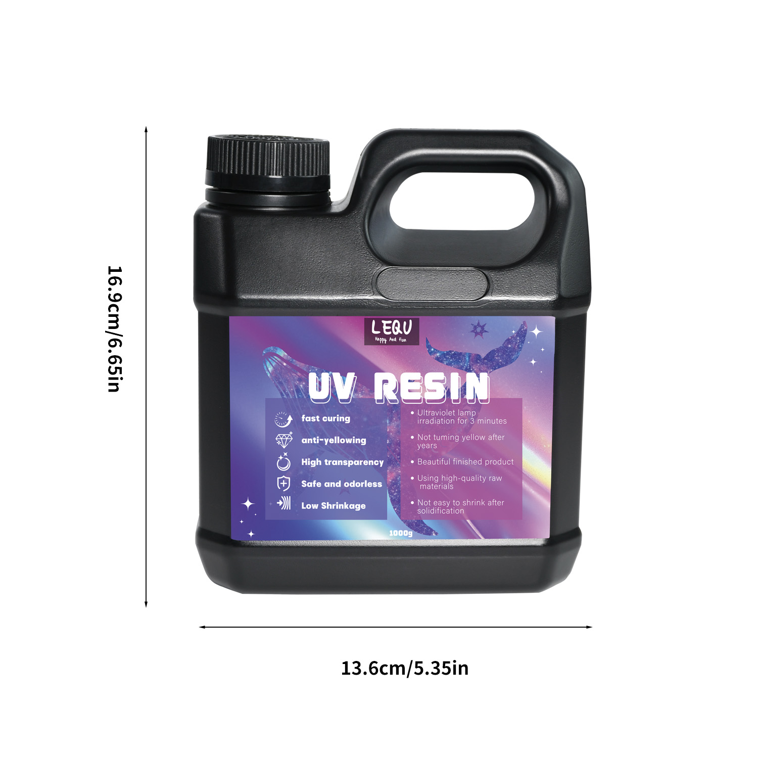 Bulk UV Resin Crystal Clear La - Uv Whitening Kit recension och pris