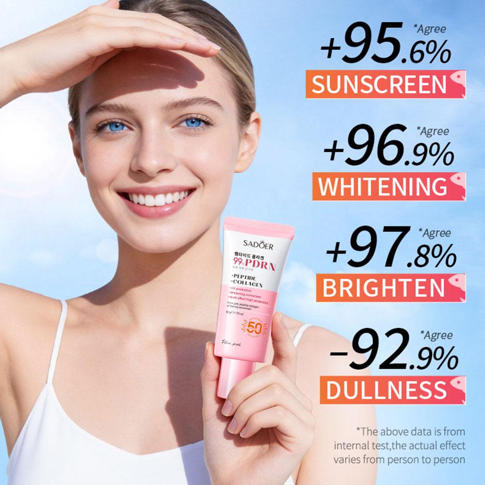 SADOER 99% PDRN Peptide Collag - Uv Whitening Kit recension och pris