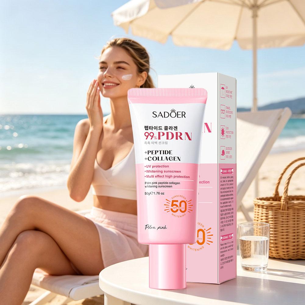 SADOER 99% PDRN Peptide Collag - Uv Whitening Kit recension och pris