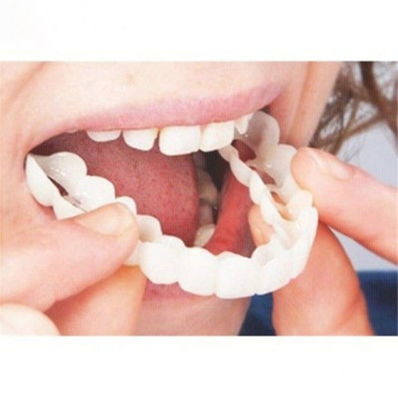 Perfect Fit False Teeth Cover  - Teeth Whitening Veneers recension och pris