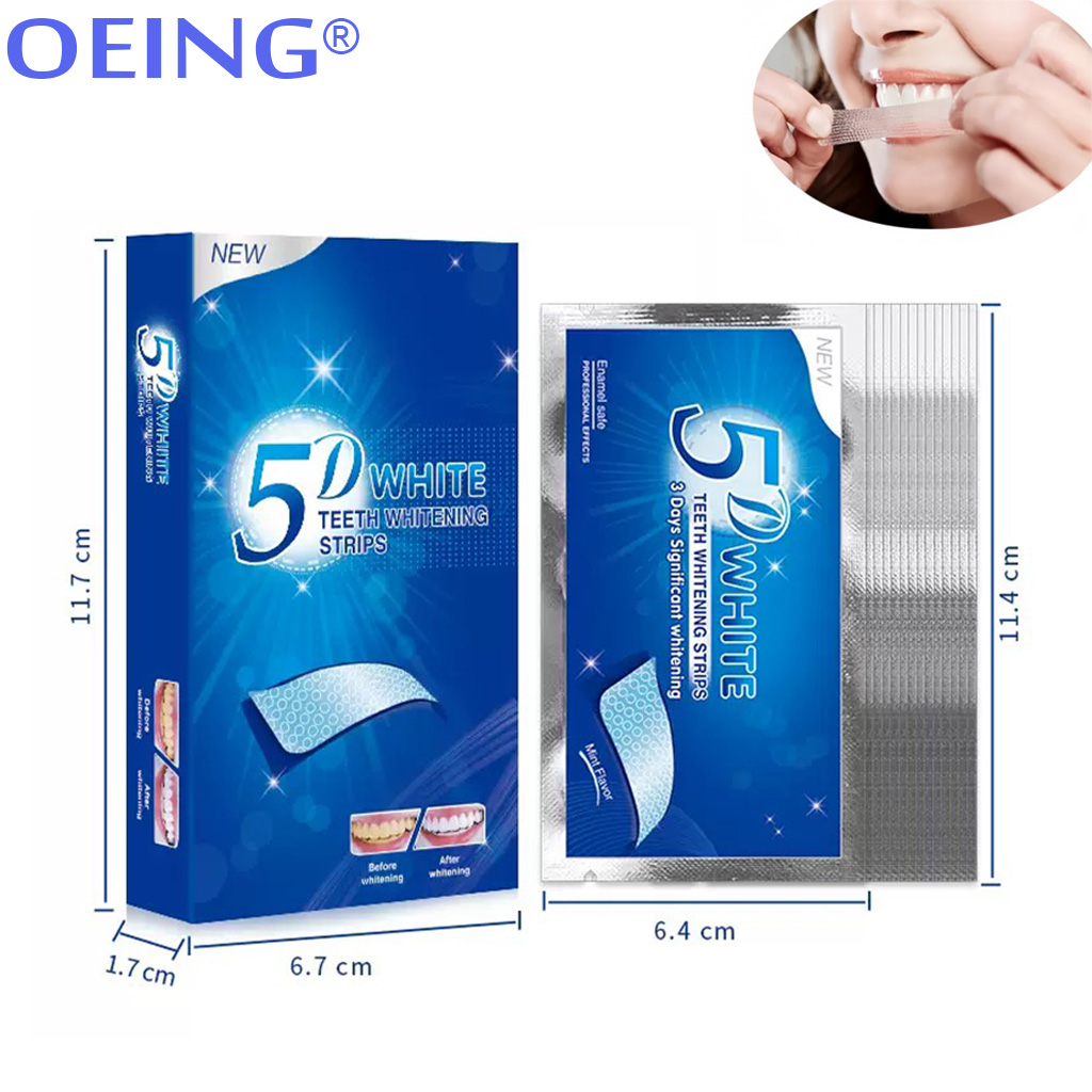 9D 5D Teeth Whitening Strip 14 - Teeth Whitening Effective recension och pris