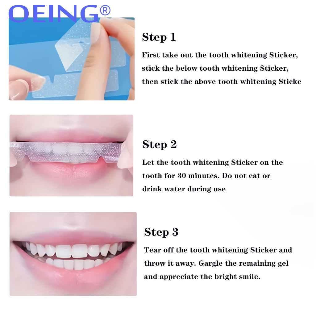9D 5D Teeth Whitening Strip 14 - Teeth Whitening Effective recension och pris