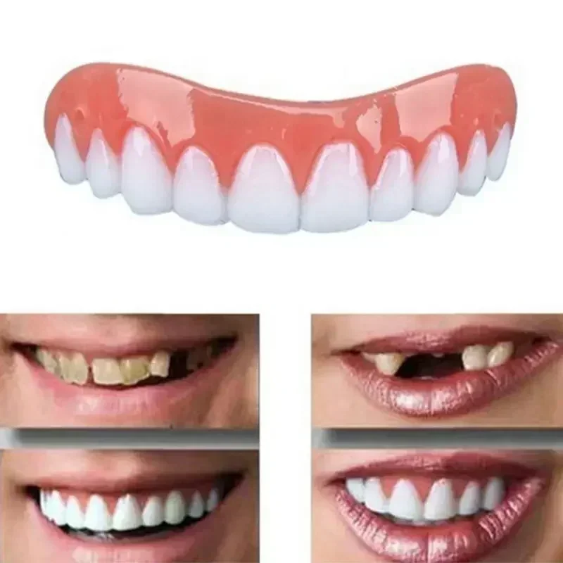 New False Teeth Silicone Upper - Teeth Whitening Veneers recension och pris