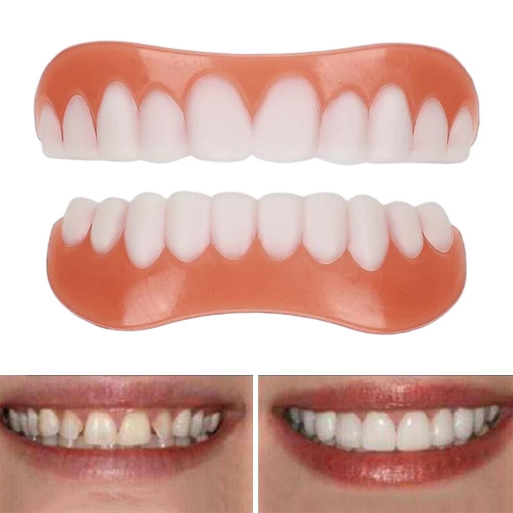 New False Teeth Silicone Upper - Teeth Whitening Veneers recension och pris