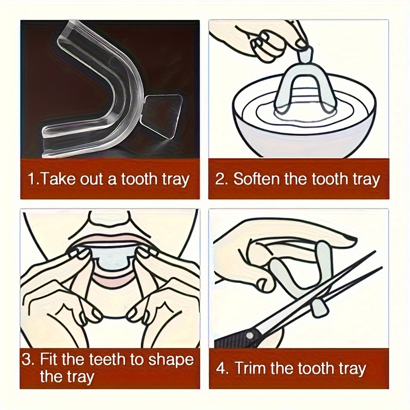 Unisex Teeth Aligner Silicone  - Teeth Whitening Kit Professional recension och pris