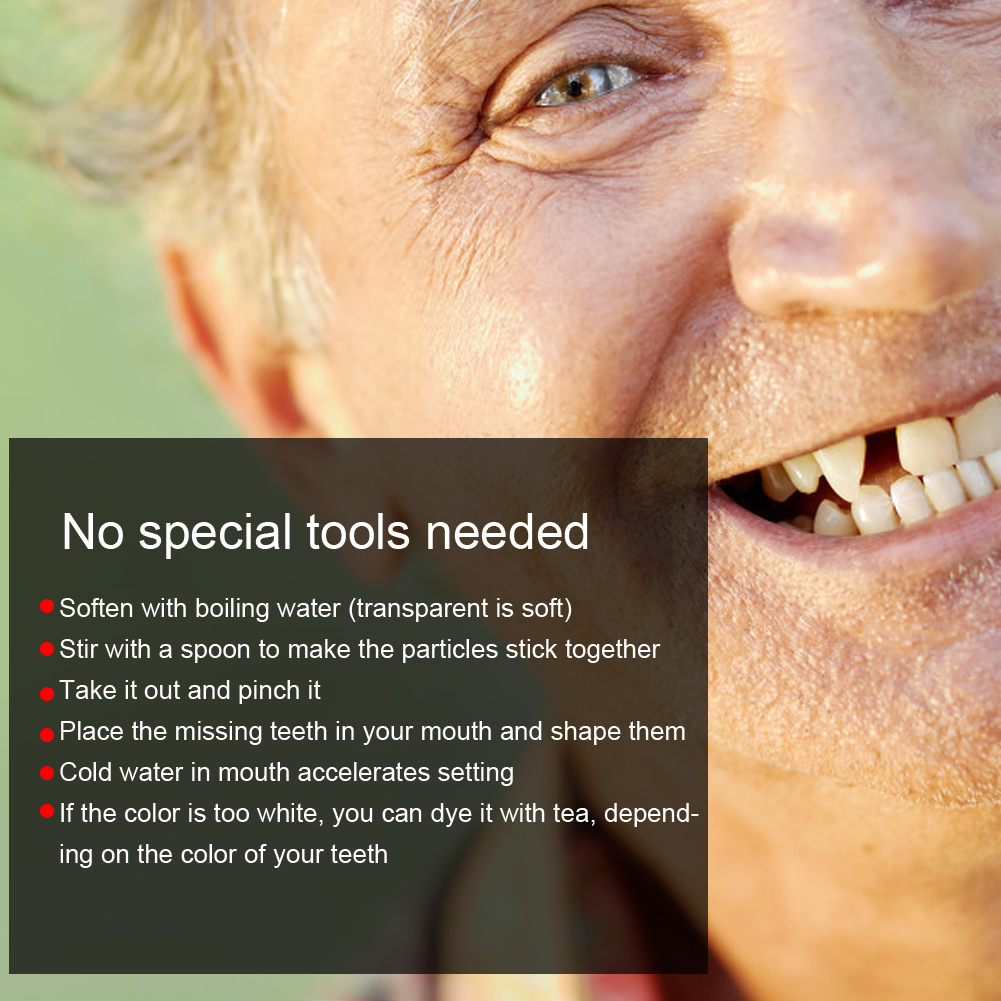 Tooth Repair Bead Broken Teeth - Teeth Whitening Mask recension och pris