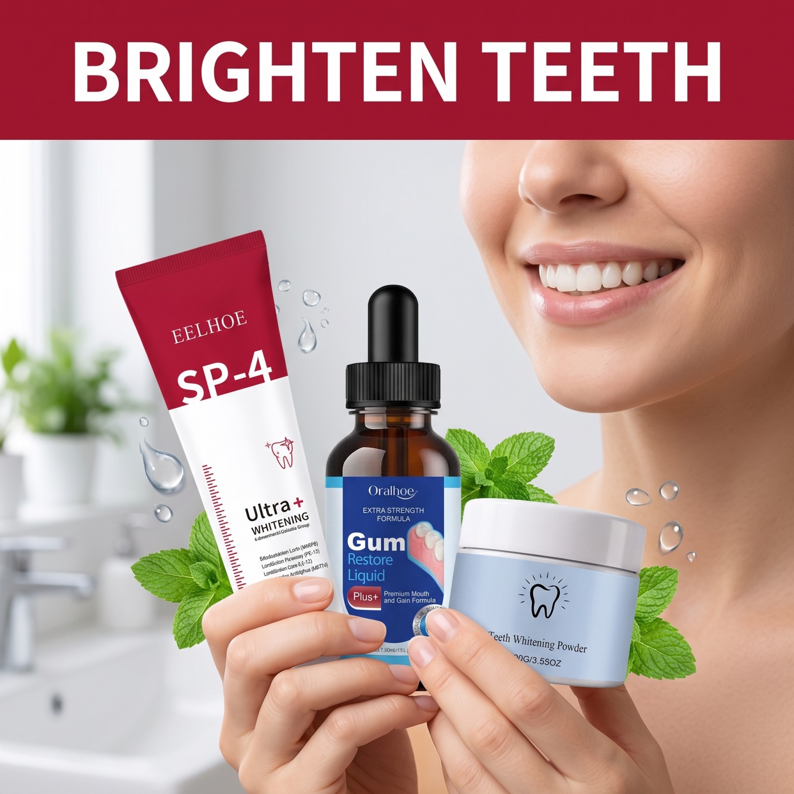 Oral Care Combo Set Whitening  - Teeth Whitening Vape recension och pris