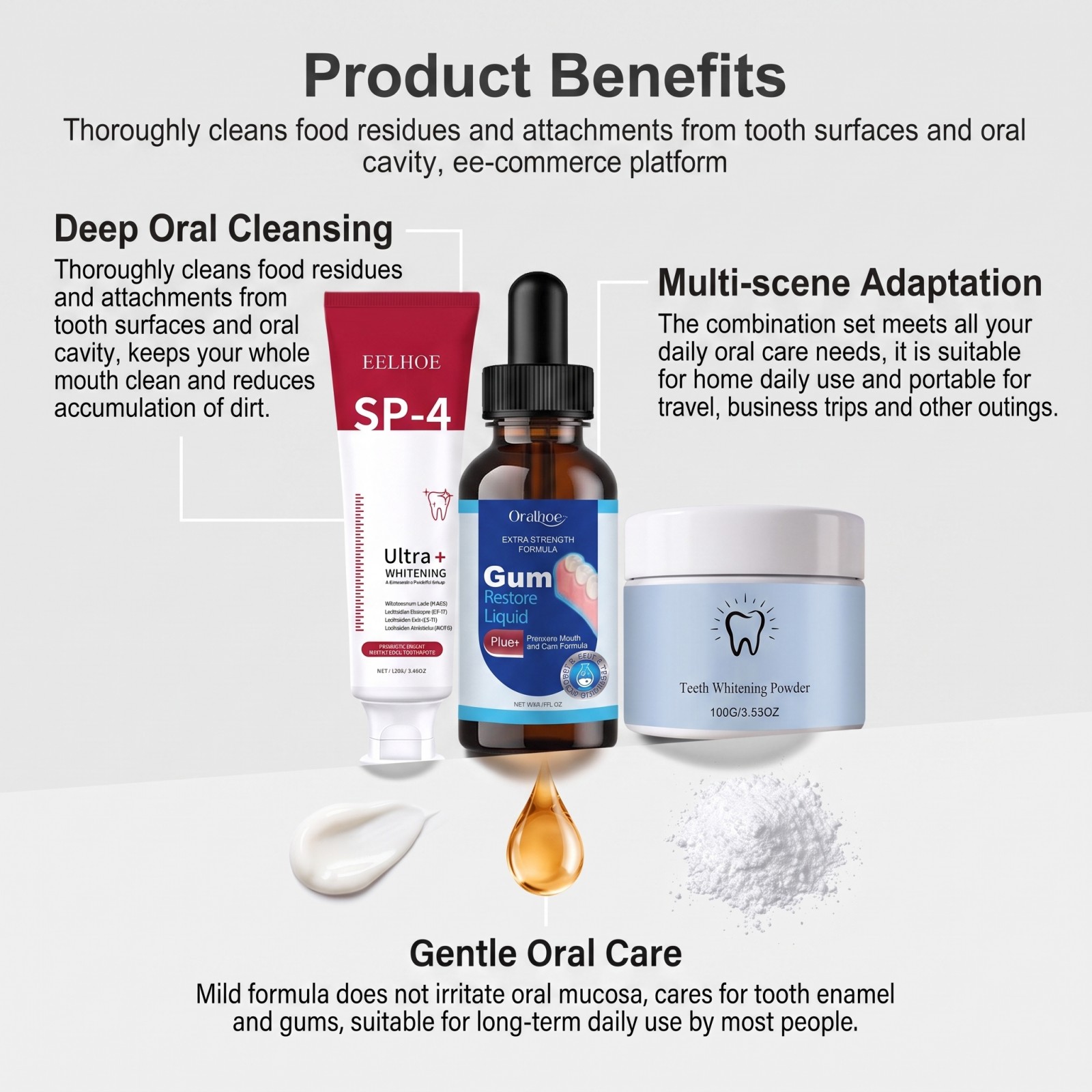 Oral Care Combo Set Whitening  - Teeth Whitening Vape recension och pris