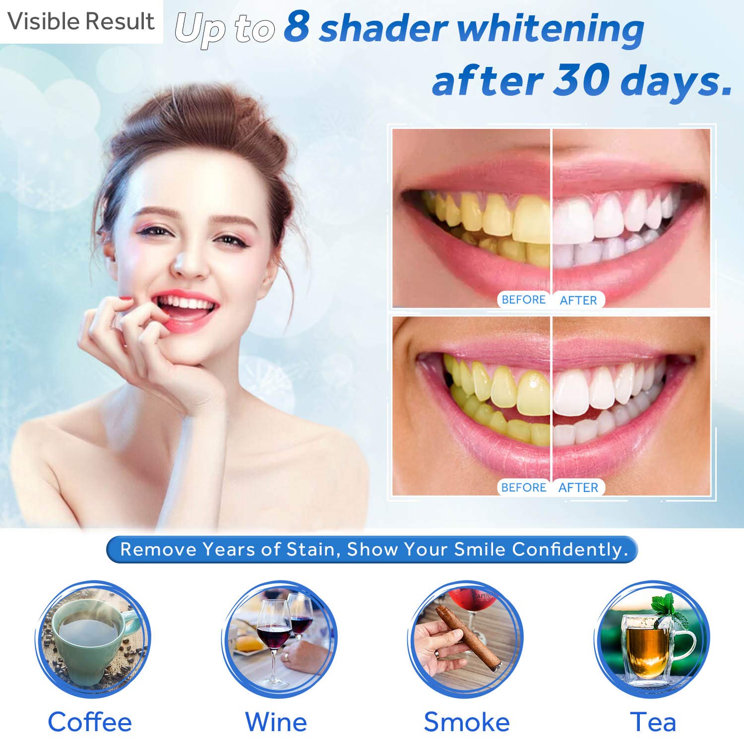 Teeth Whitening Gel Refill Syr - Teeth Whitening Vape recension och pris