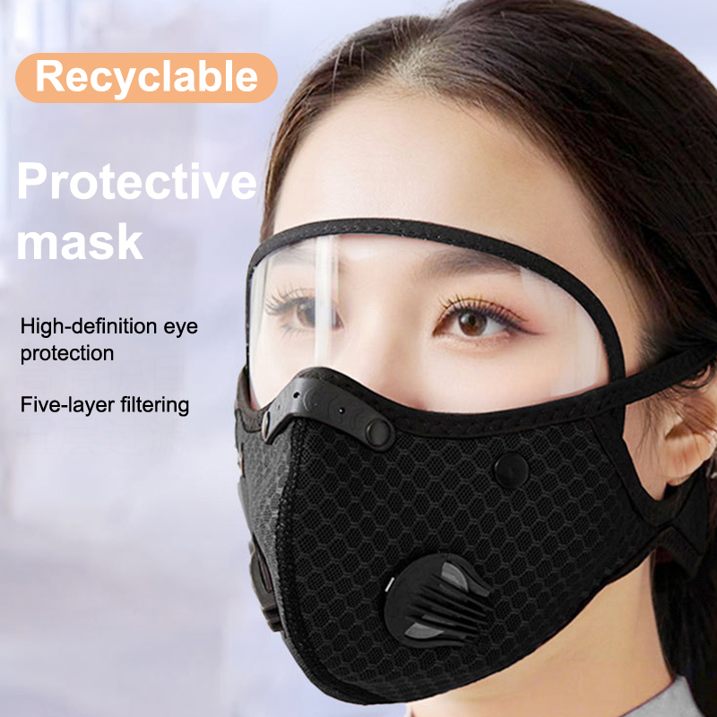New Cycling Face Mask With Fil - Teeth Whitening Mask recension och pris