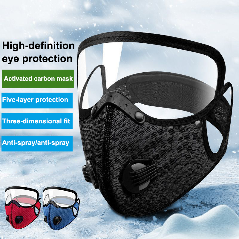 New Cycling Face Mask With Fil - Teeth Whitening Mask recension och pris