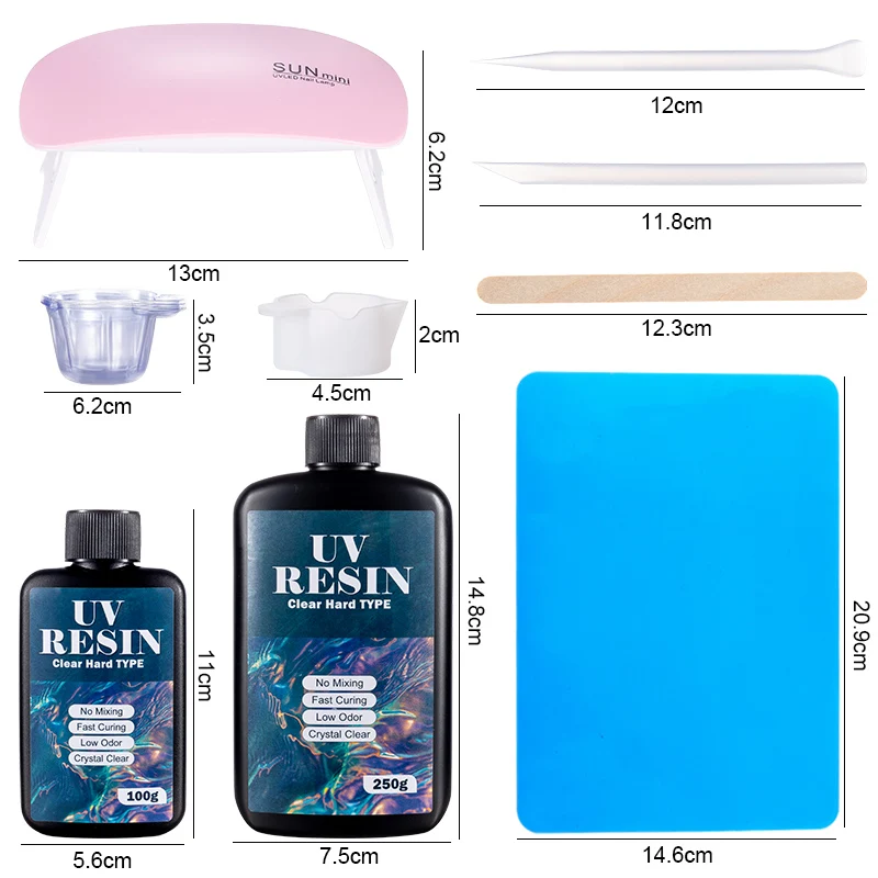 Hard UV Resin Glue Kit Fast Cu - Uv Whitening Kit recension och pris