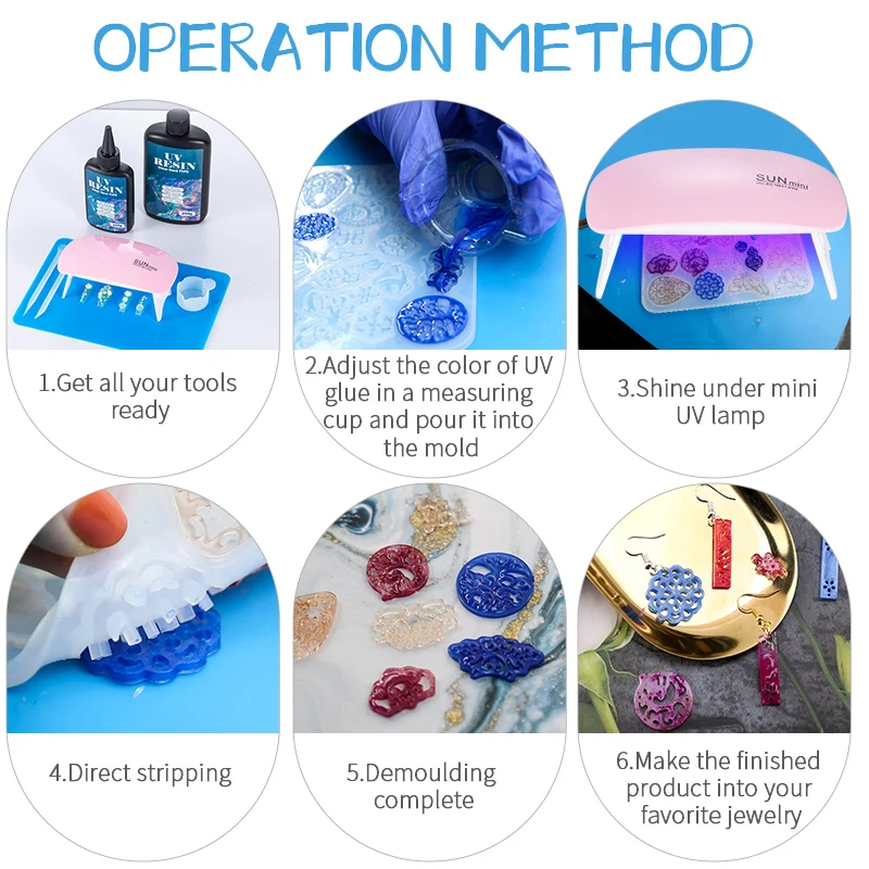 Hard UV Resin Glue Kit Fast Cu - Uv Whitening Kit recension och pris