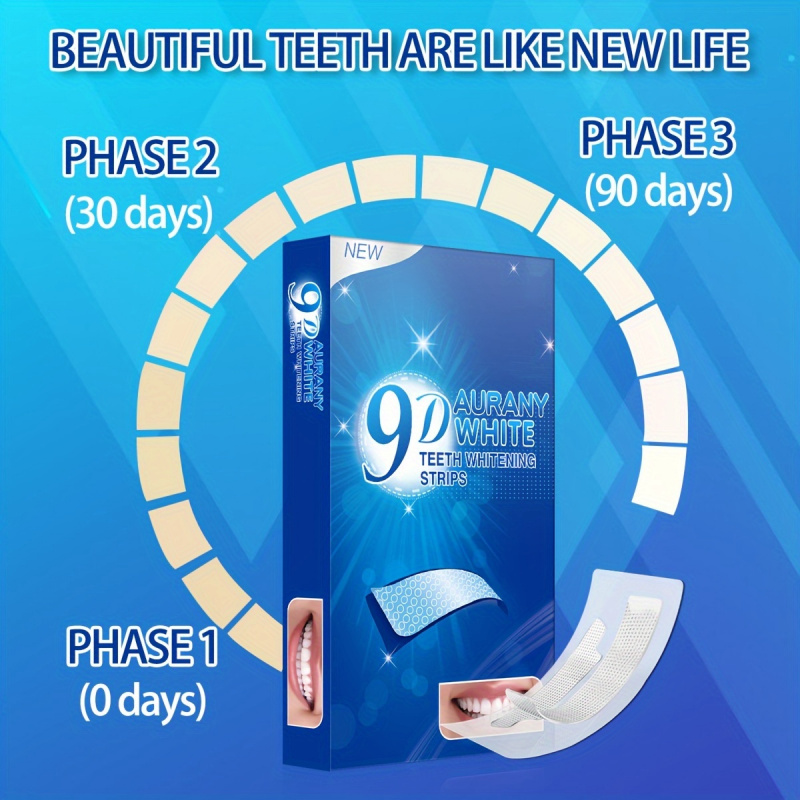 21 Pairs of 9D Aurany White Te - Teeth Whitening Vape recension och pris