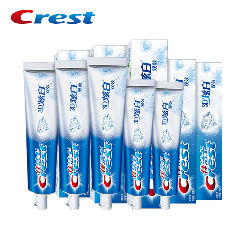 Crest 3D MICA Toothpaste Fluor - Teeth Whitening Effective recension och pris