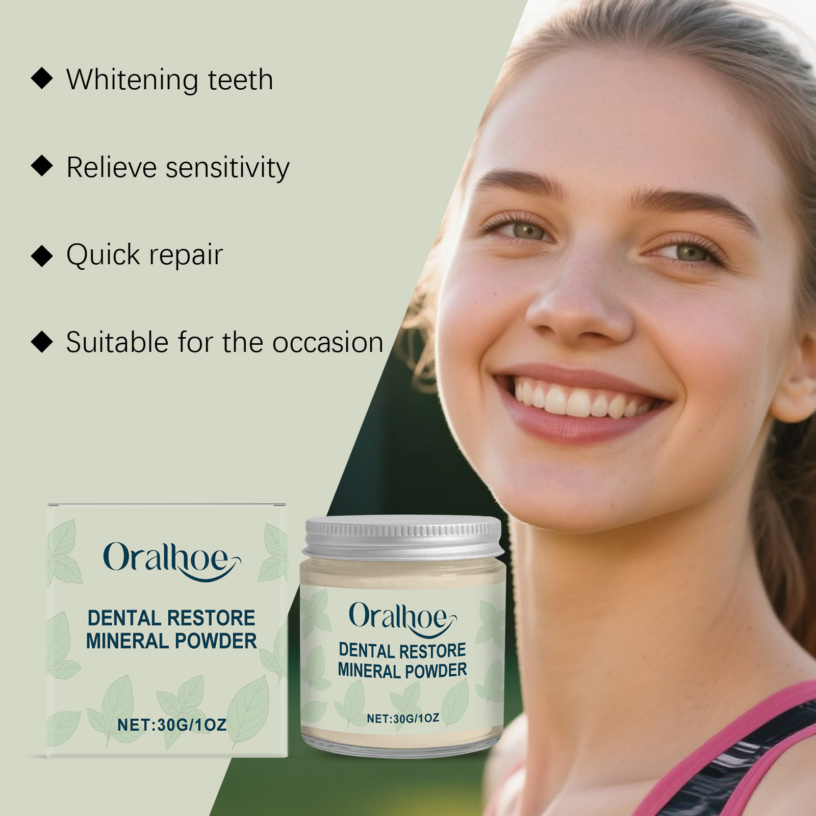 ORALHOE Dental Restore Mineral - Teeth Whitening Or Bleaching recension och pris