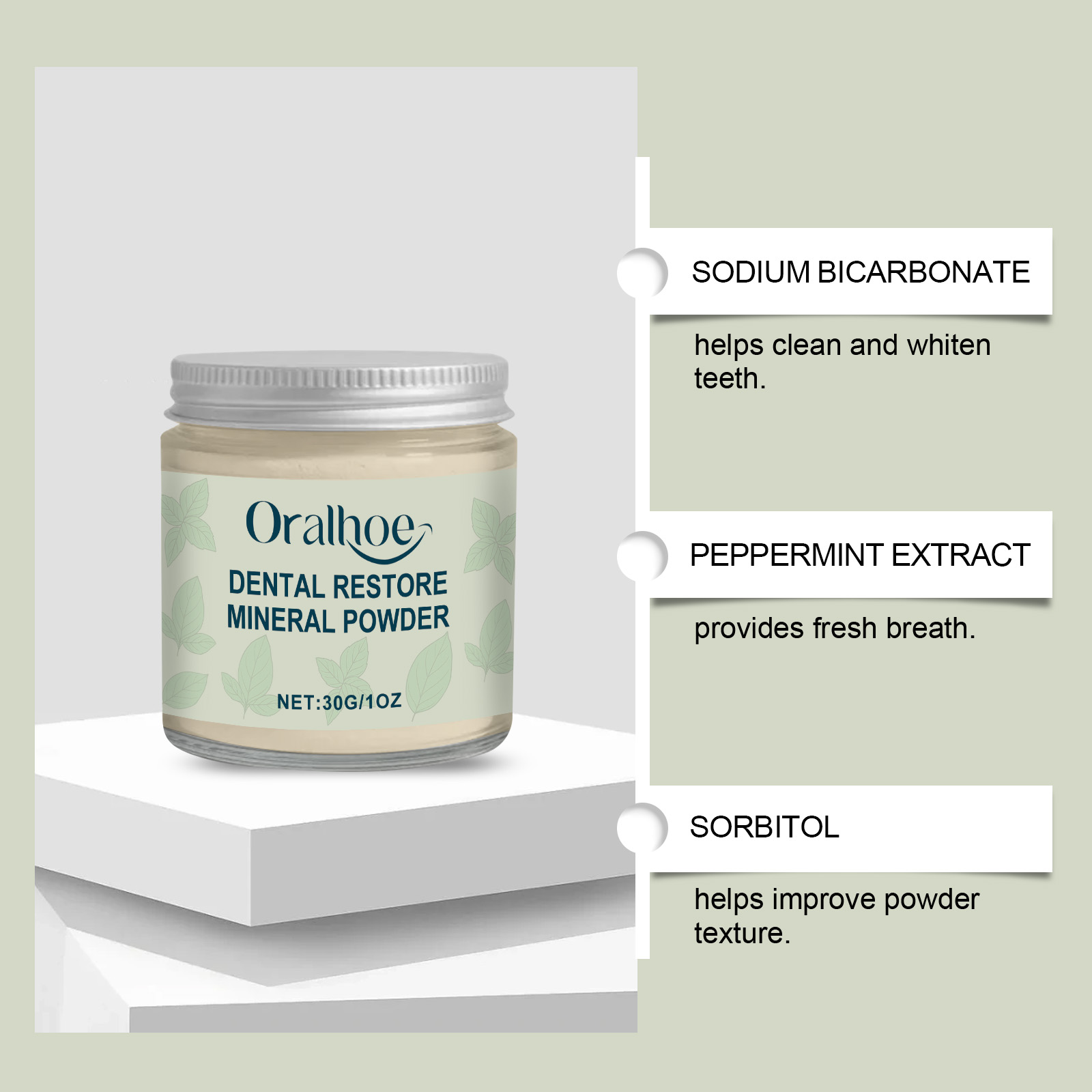 ORALHOE Dental Restore Mineral - Teeth Whitening Or Bleaching recension och pris