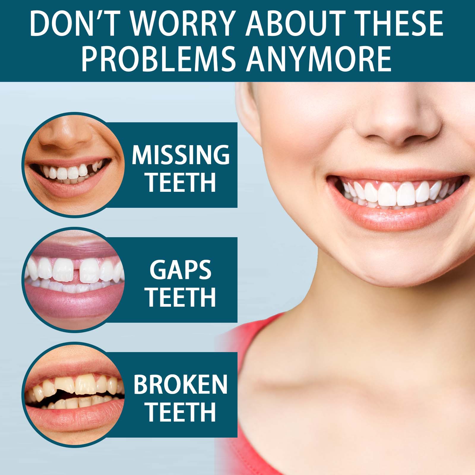 ​EELHOE Veneers Teeth Snap on  - Teeth Whitening Mask recension och pris