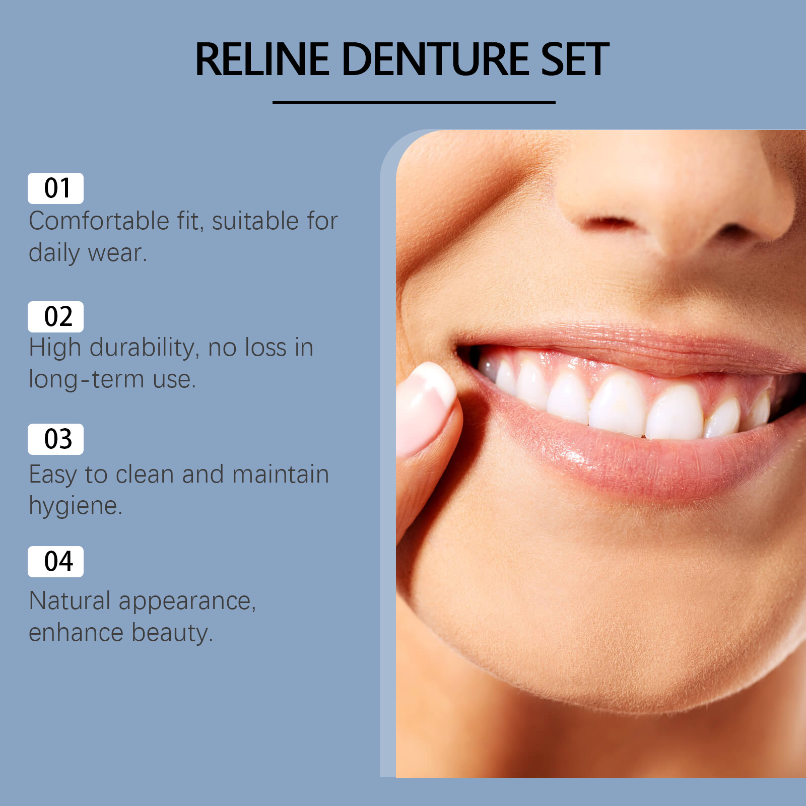 False Teeth Dentures Temporary - Teeth Whitening Veneers recension och pris