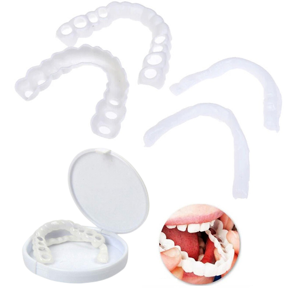 4-6 Pairs Upper&Lower Jaw Dent - Teeth Whitening Mask recension och pris