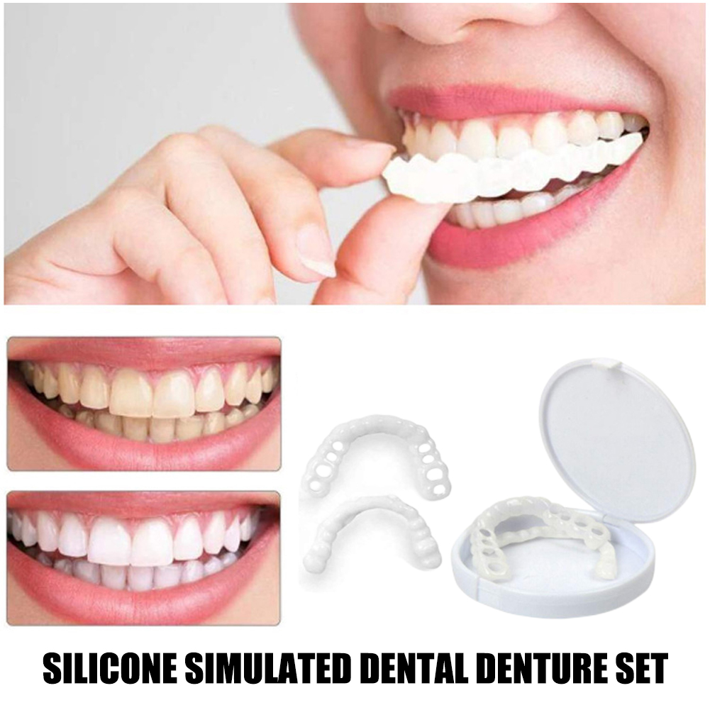4-6 Pairs Upper&Lower Jaw Dent - Teeth Whitening Mask recension och pris