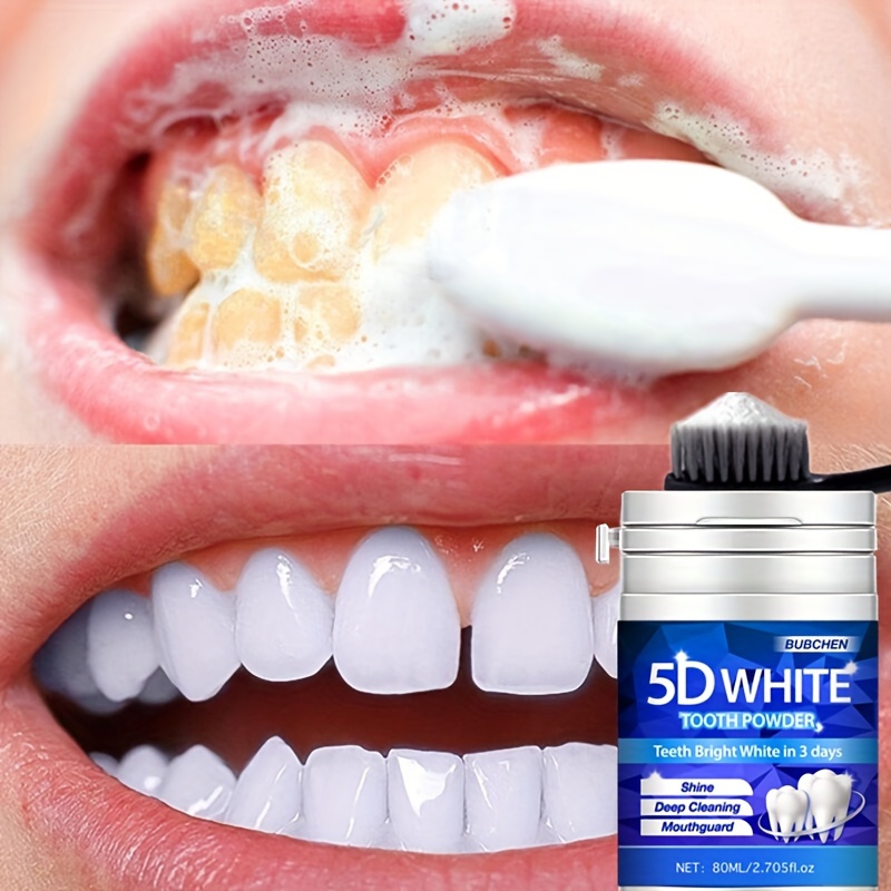 5D 80g Blue Enzyme Teeth White - Teeth Whitening Enzymes recension och pris