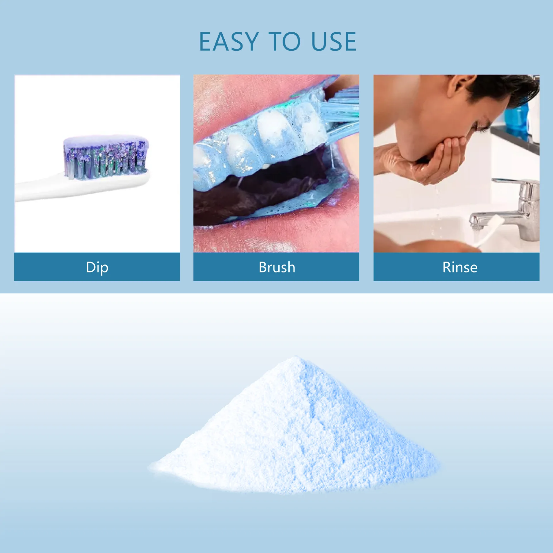 5D 80g Blue Enzyme Teeth White - Teeth Whitening Enzymes recension och pris