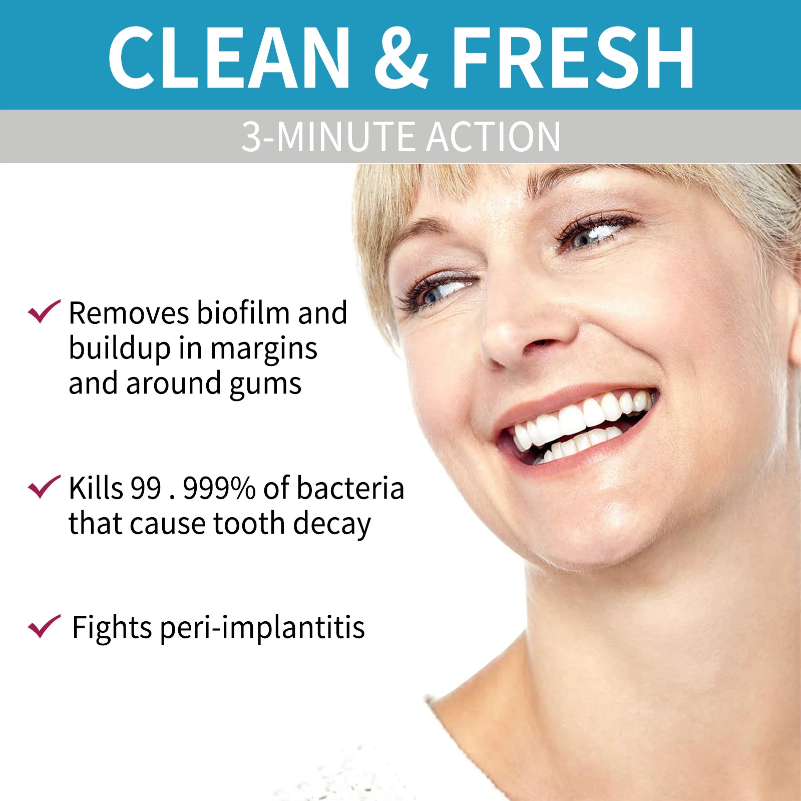 Aligner Denture Cleaner Foam D - Teeth Whitening Foam recension och pris