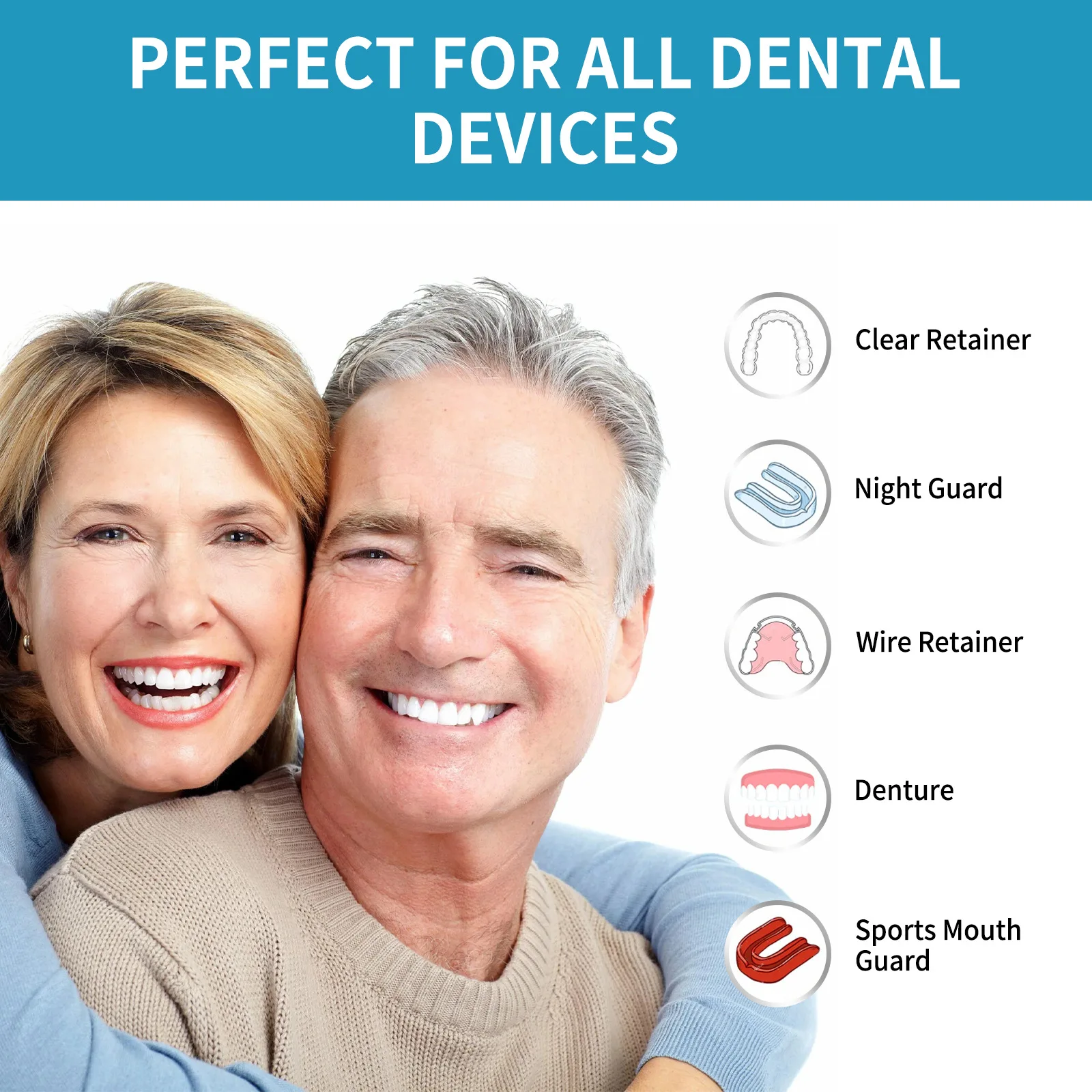 Aligner Denture Cleaner Foam D - Teeth Whitening Foam recension och pris