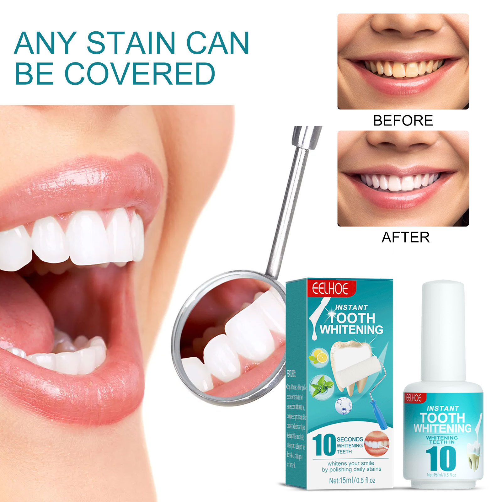 Tooth Whitening Paint Effectiv - Teeth Whitening Effective recension och pris