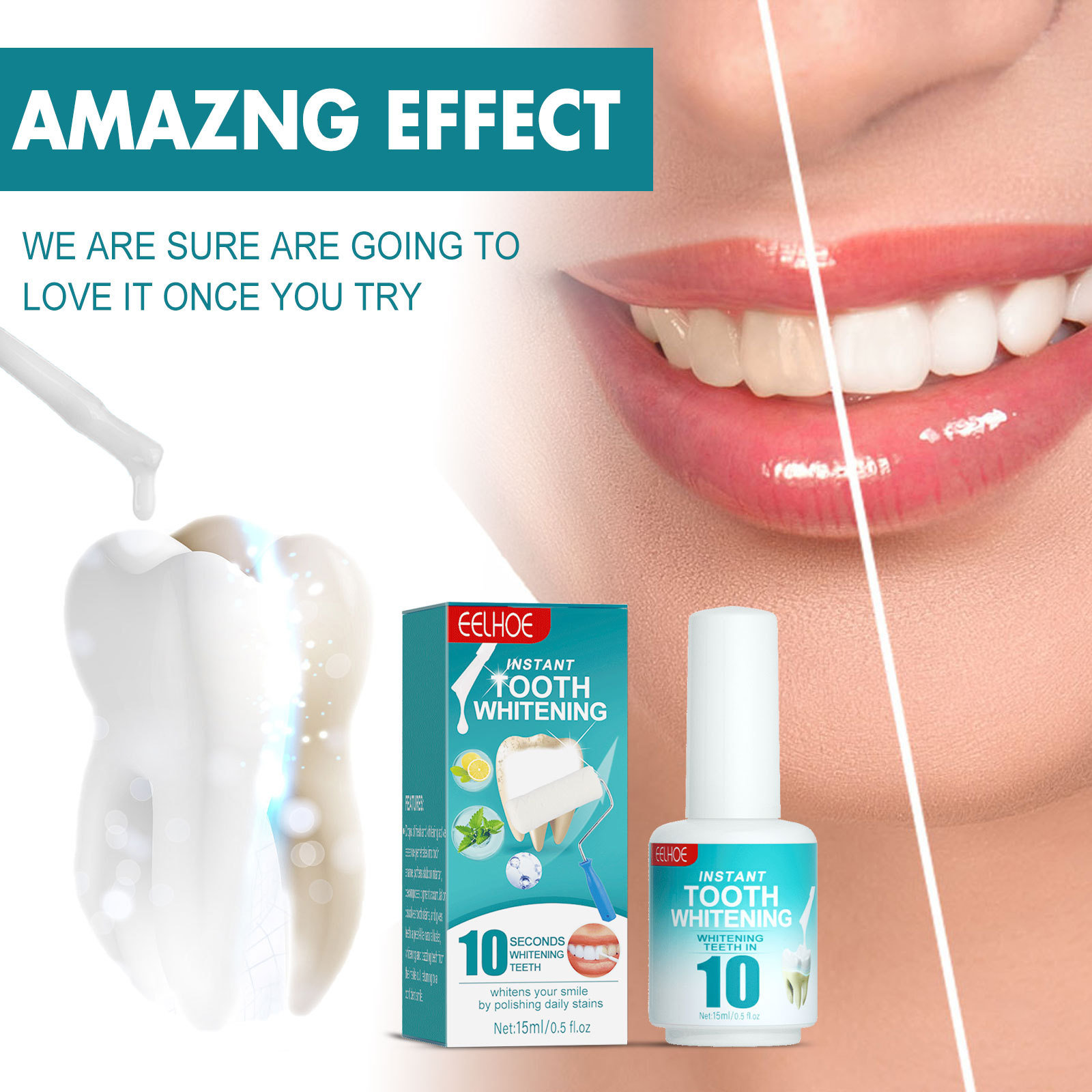 Tooth Whitening Paint Effectiv - Teeth Whitening Effective recension och pris