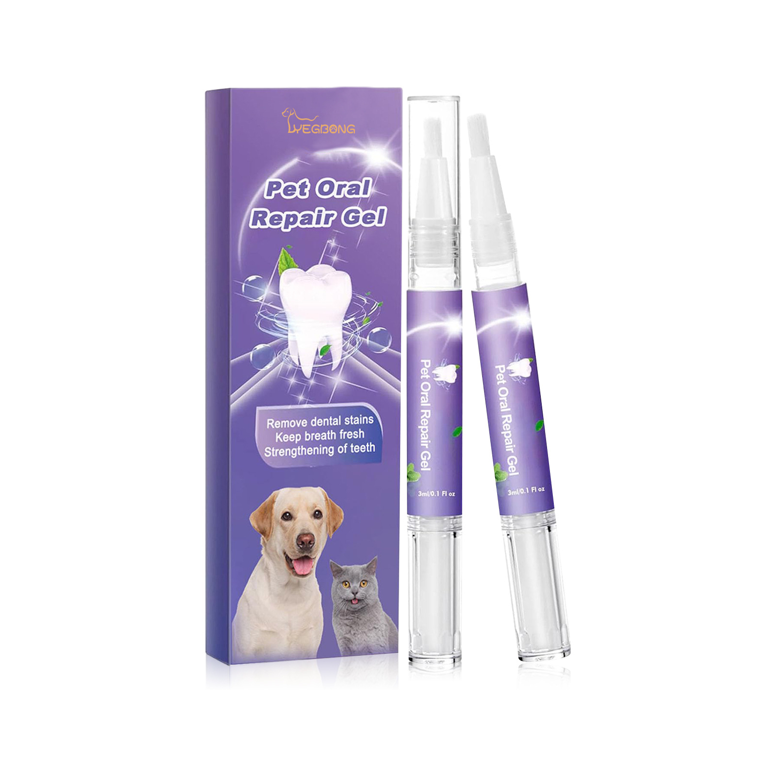 Pet Oral Repair Gel Puppy Tart - Teeth Whitening Vape recension och pris