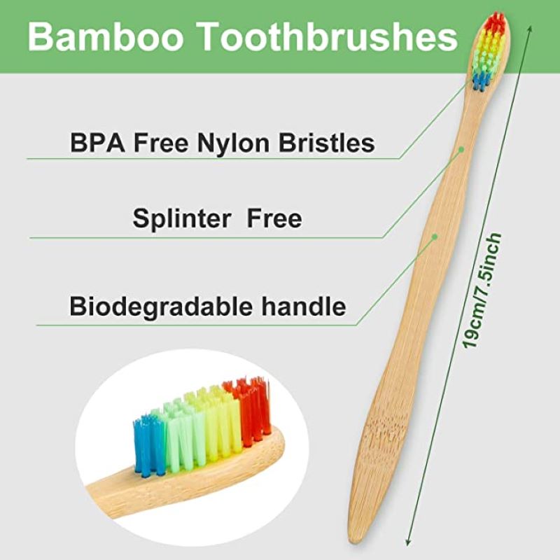 50/100PCS Colorful Natural Bam - Teeth Whitening With Laser recension och pris