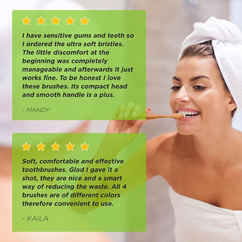 50/100PCS Colorful Natural Bam - Teeth Whitening With Laser recension och pris