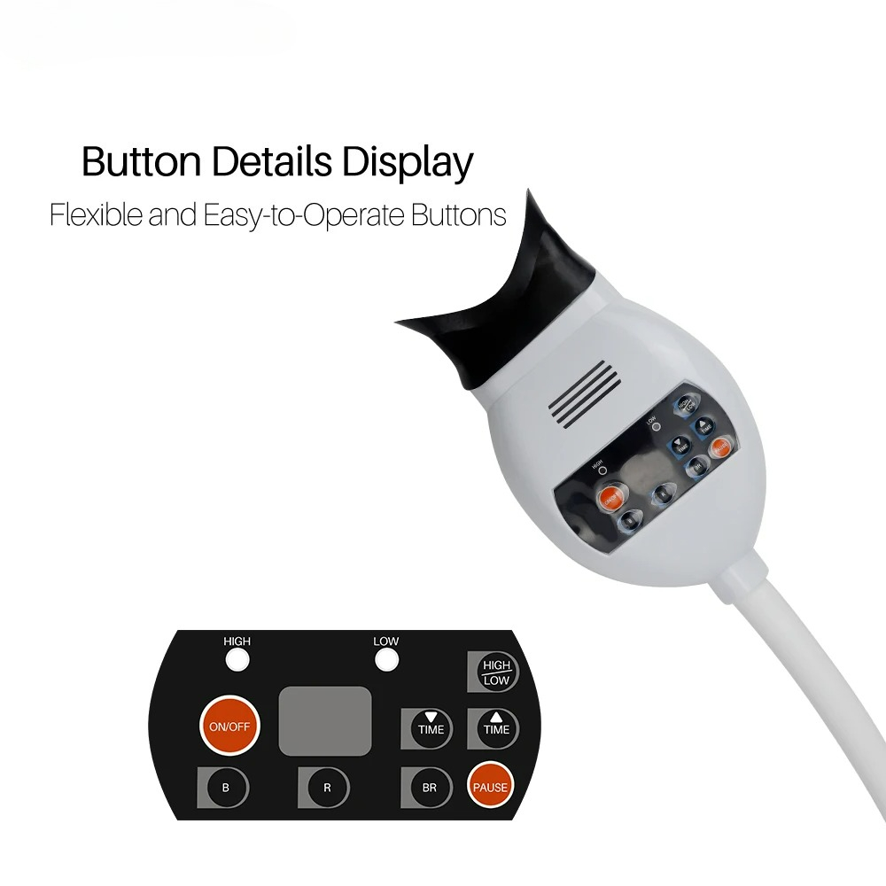 Adjustable 3 Colors LED Teeth  - Teeth Whitening Lamp recension och pris