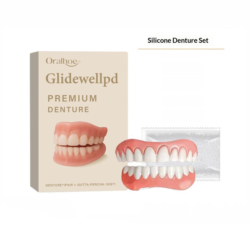 1Set Safe Silicone Upper & Low - Teeth Whitening Veneers recension och pris