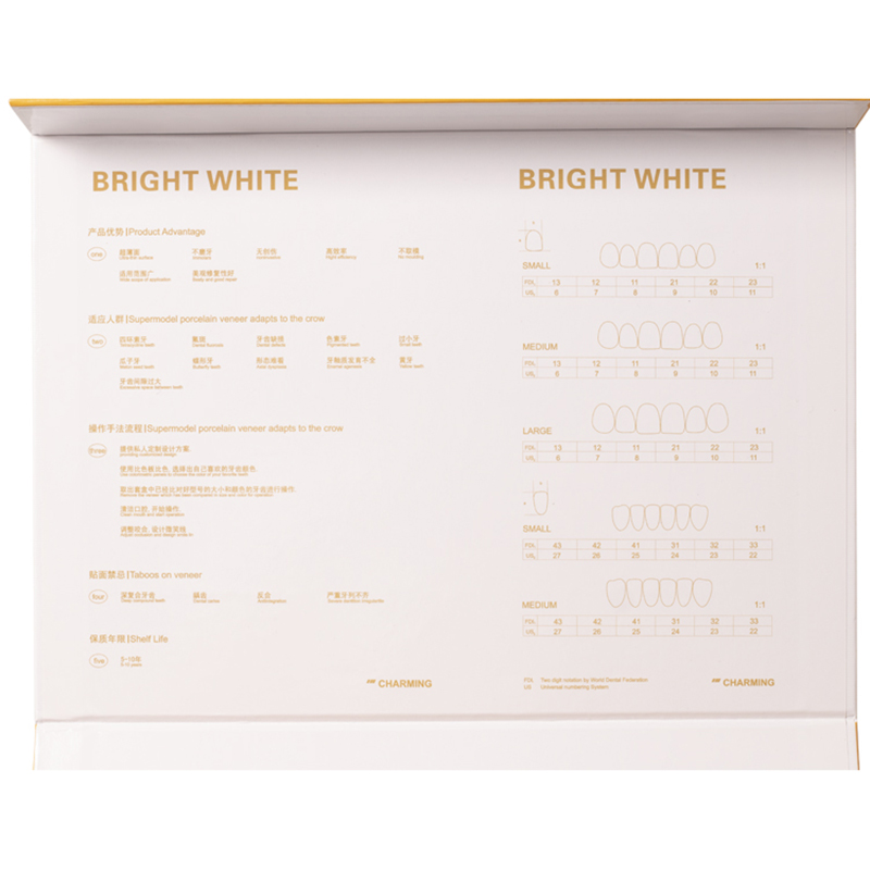 Dental Composite Porcelain Ven - Teeth Whitening Veneers recension och pris