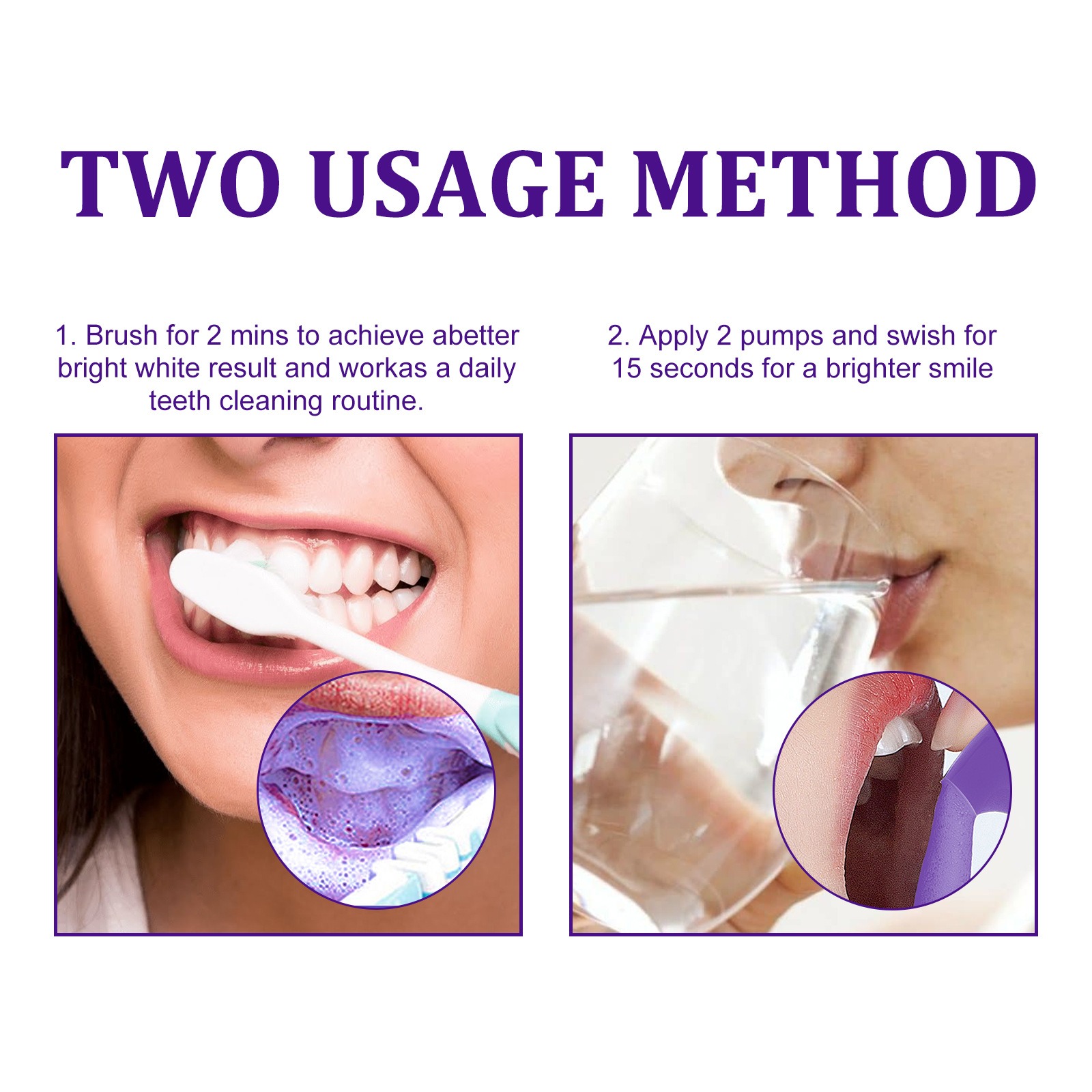 V34 Mousse Teeth Cleaning Toot - Teeth Whitening Effective recension och pris