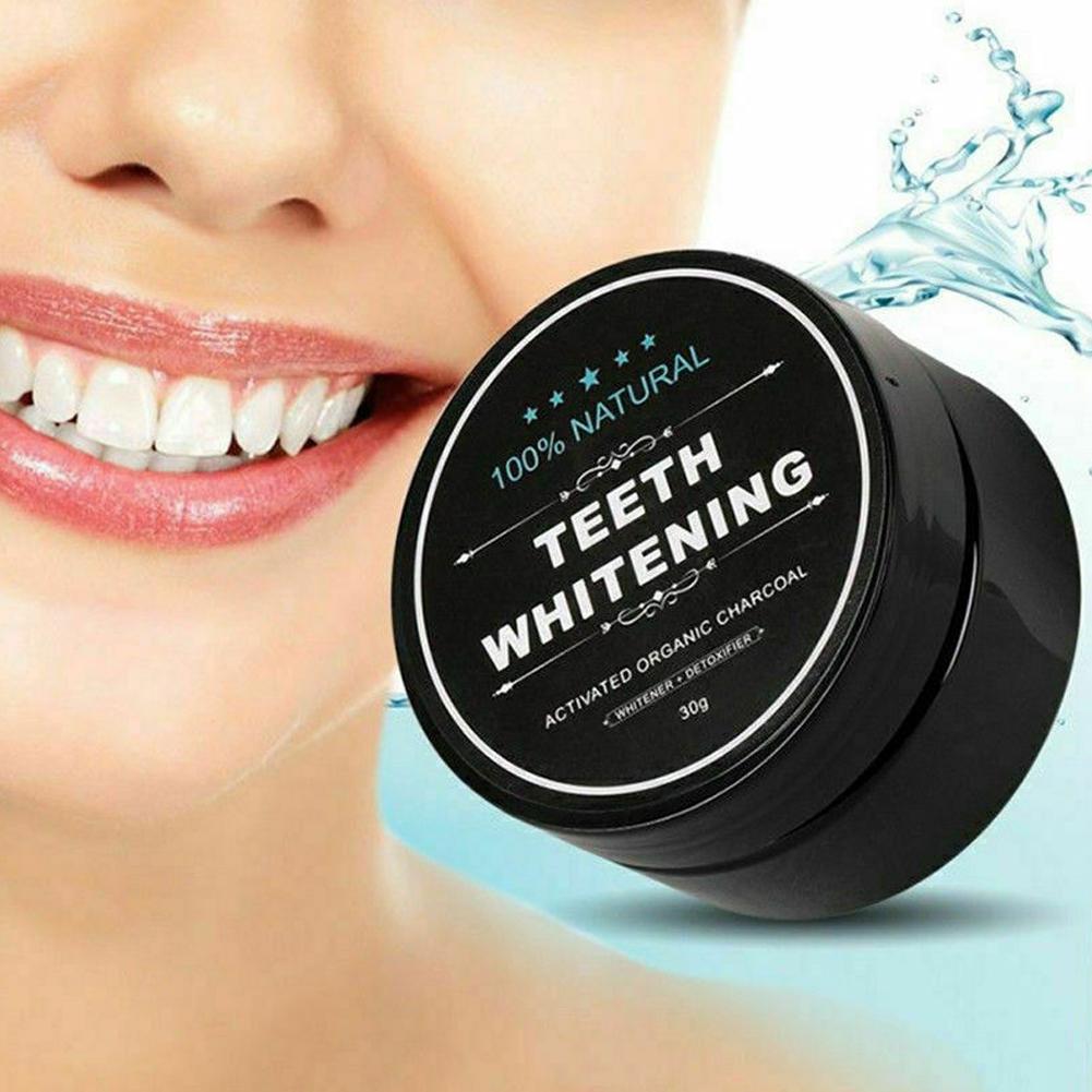 Activated Organic Charcoal Pow - Teeth Whitening Activated Organic Charcoal recension och pris