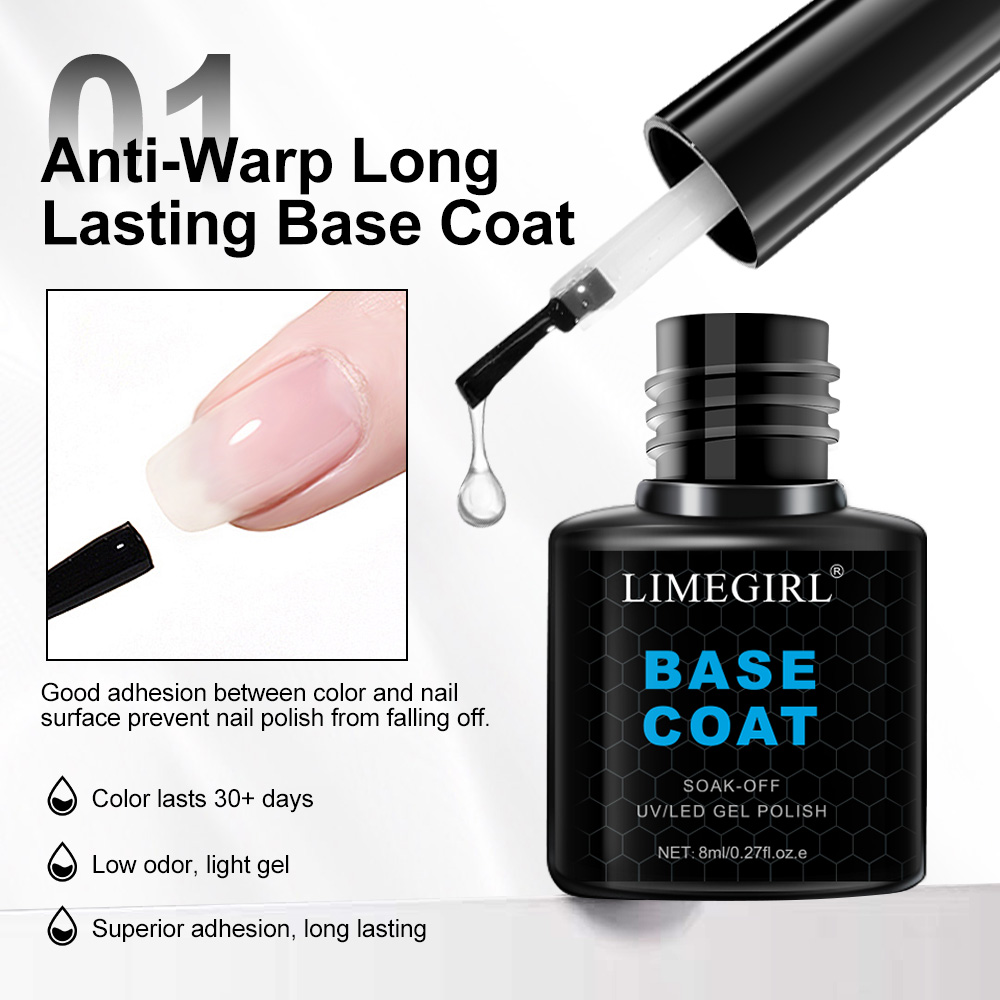 LIMEGIRL 3pcs/Kit Nail Art Soa - Uv Whitening Kit recension och pris