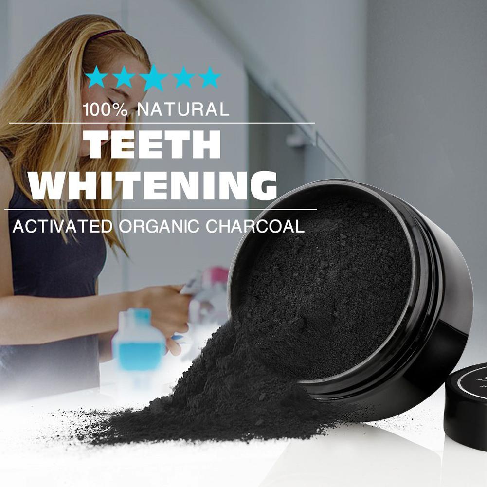 Teeth Whitening Powder Natural - Teeth Whitening Activated Organic Charcoal recension och pris