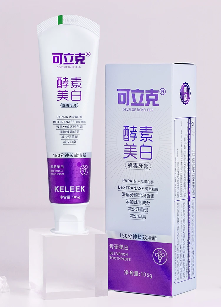 105g KELEEK Enzyme Whitening B - Teeth Whitening Enzymes recension och pris
